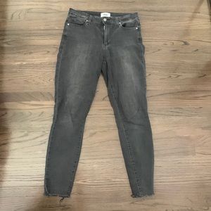 Paige * Hoxton Ankle jean charcoal * size 28